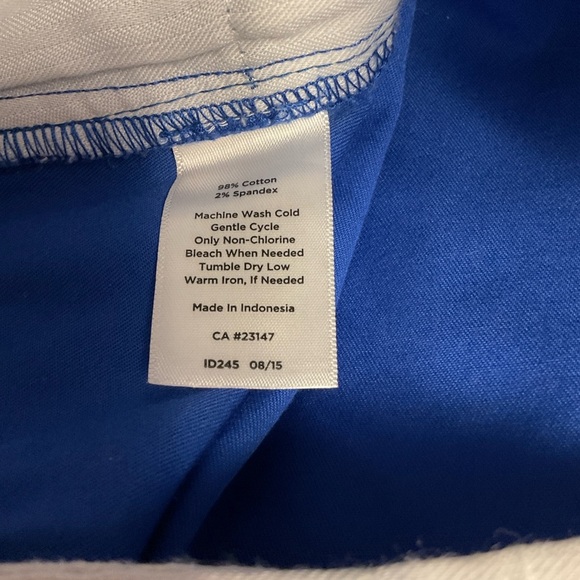 Talbots Royal Blue Pants - Picture 5 of 5
